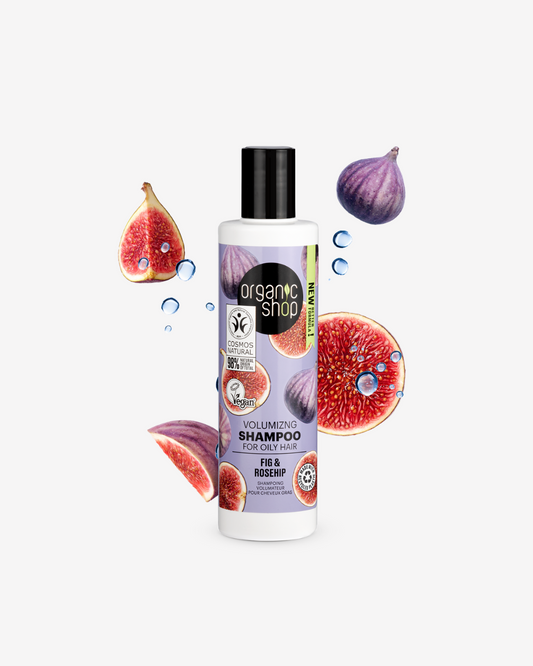 OS Volumizing Shampoo for Oily Hair Fig and Rosehip, 280 ml