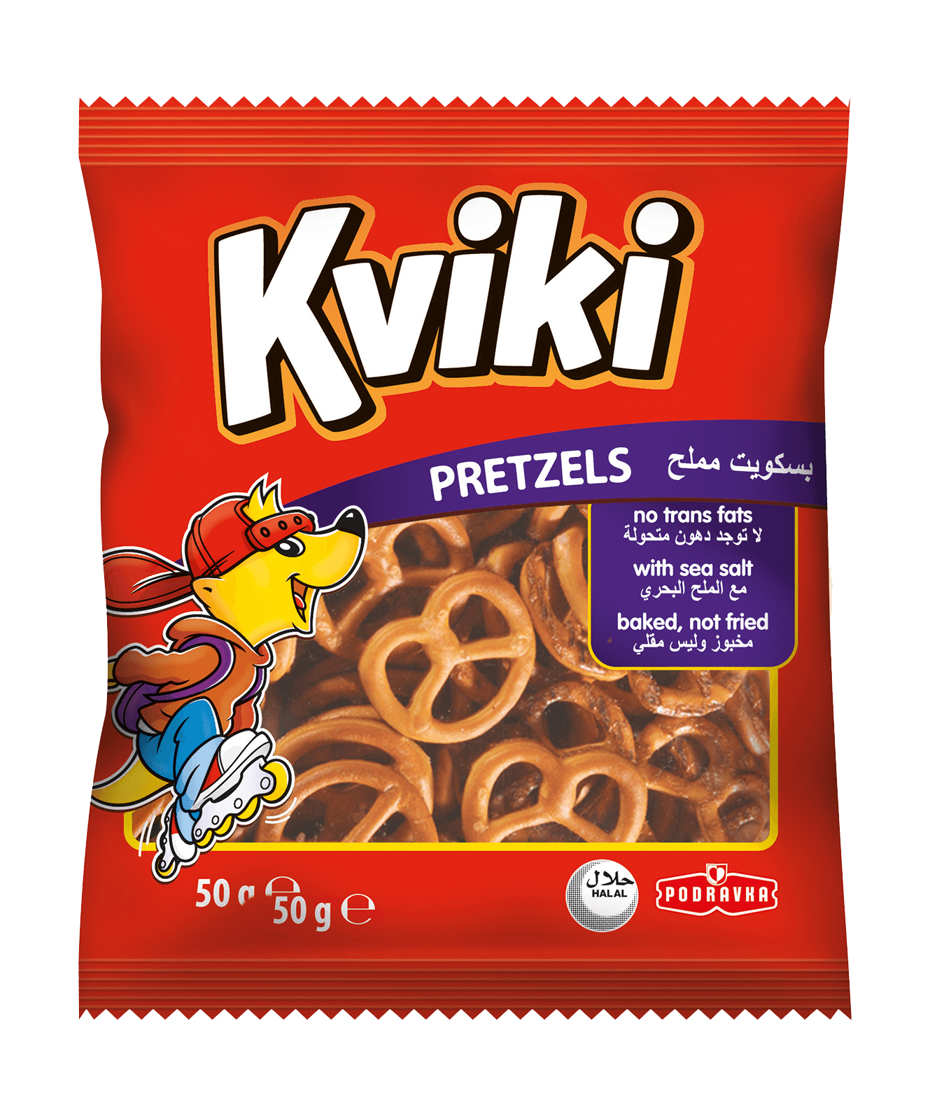 KVIKI BITES baked not fried 50G