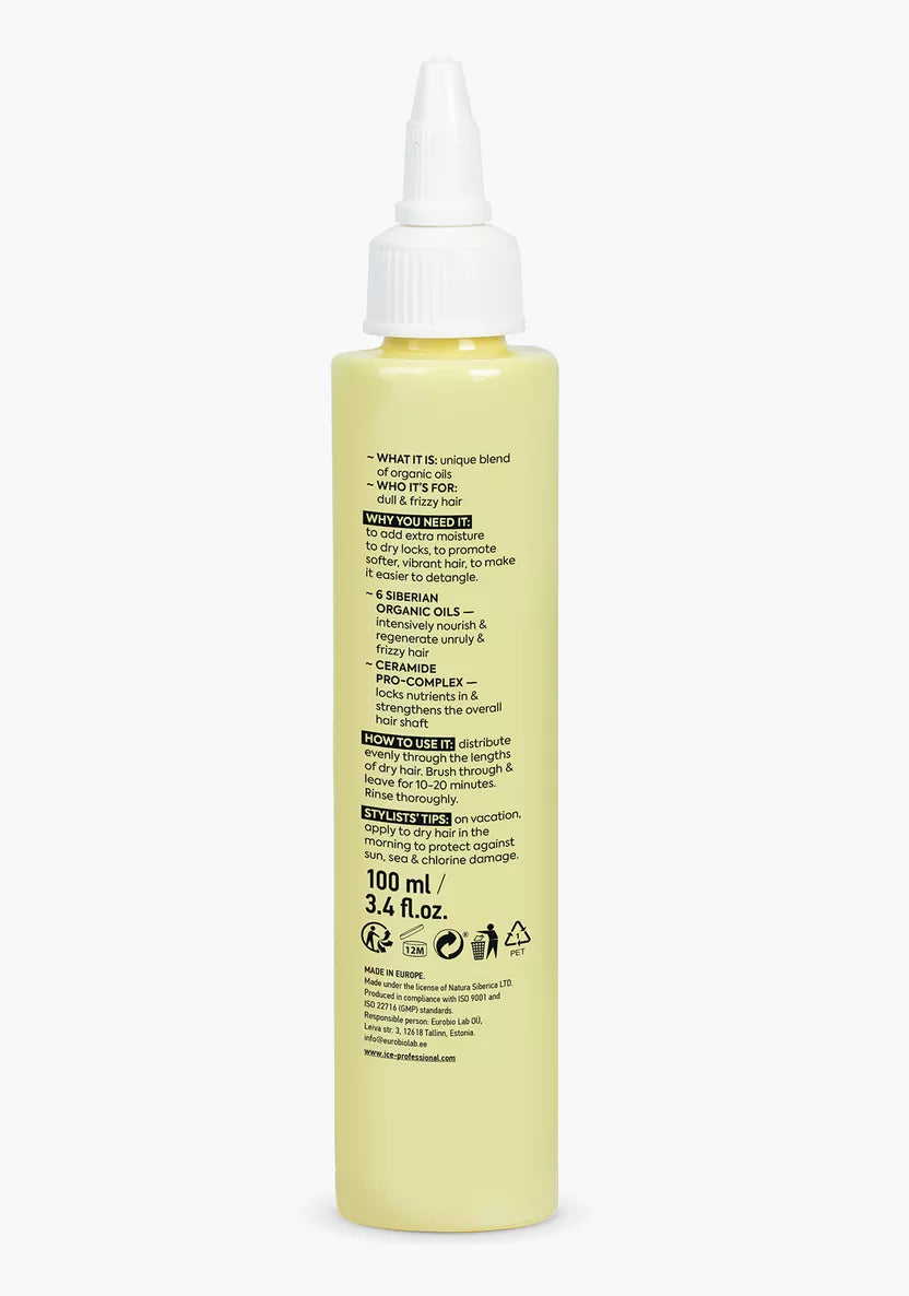ICE by Natura Siberica Tame My Hair Pre-Shampoo Oil 100ml