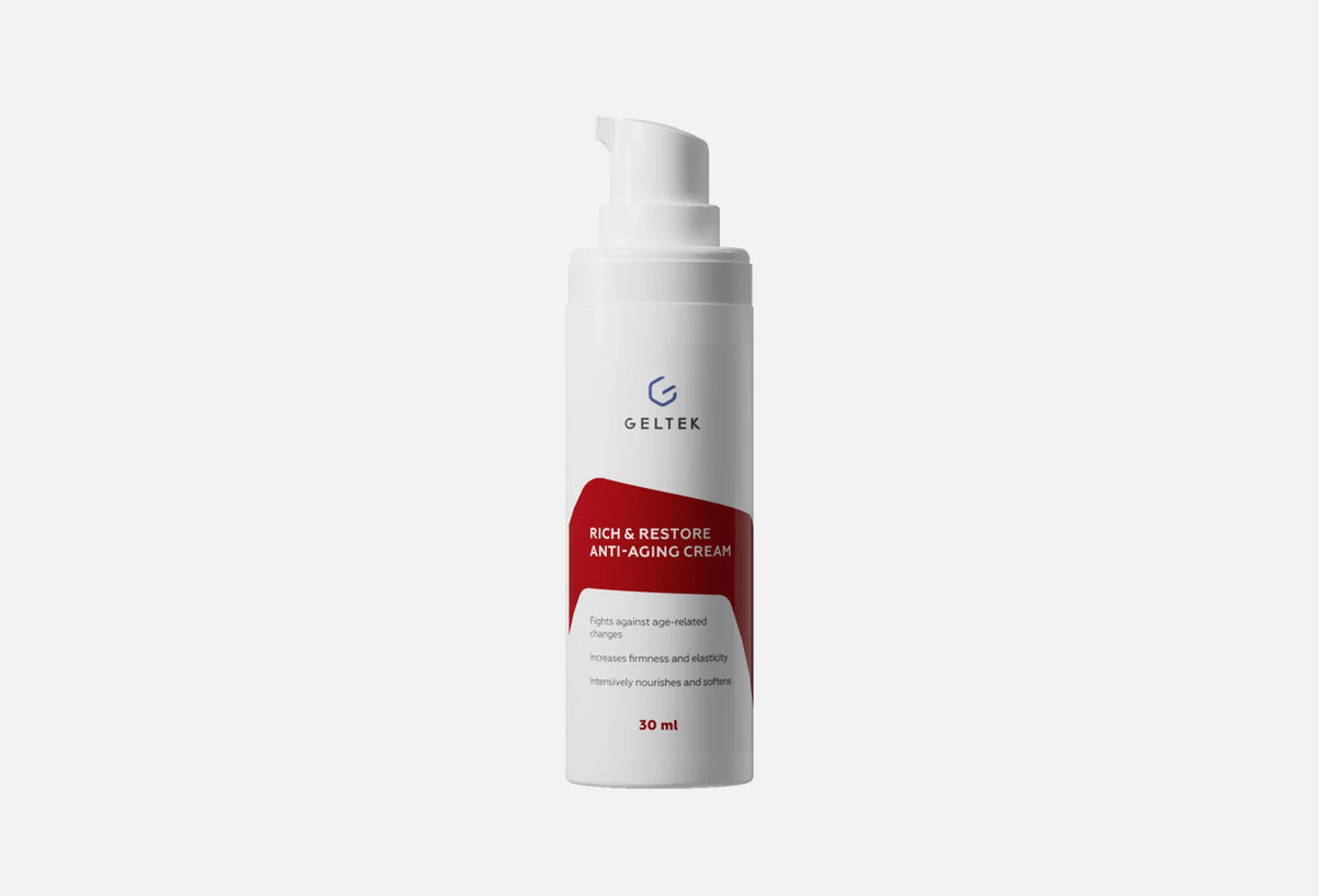 Geltek Rich & Restore Anti-Aging Cream , 30ml