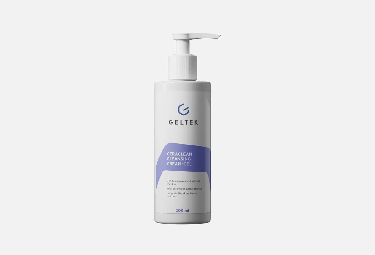 Geltek Ceraclean Cleansing Cream-Gel, 200ml
