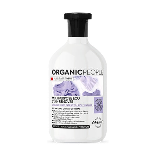 Organic People Multipurpose Eco Stain Remover Lime & Rice Vinegar 500ml – Natural Cleaning Power