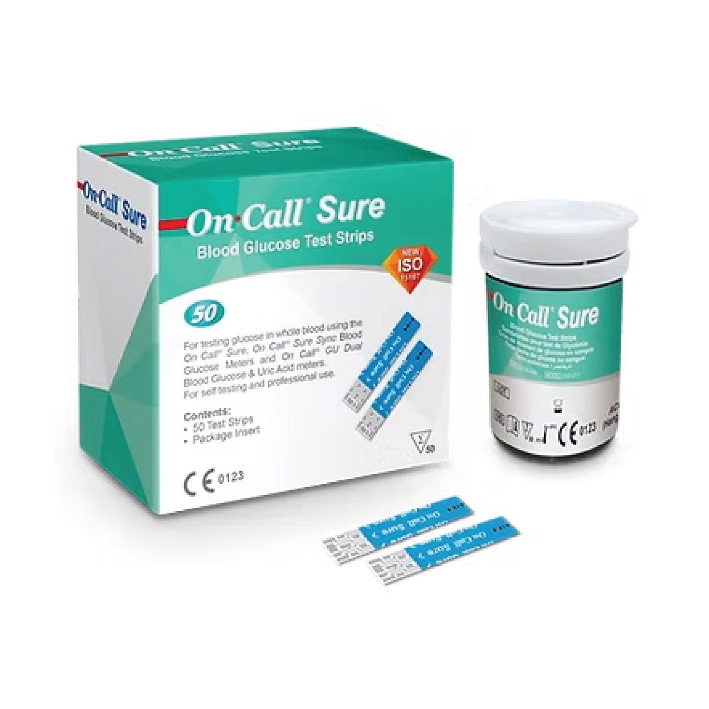 ACON On Call Sure Blood Glucose Meter With Strip 50pcs