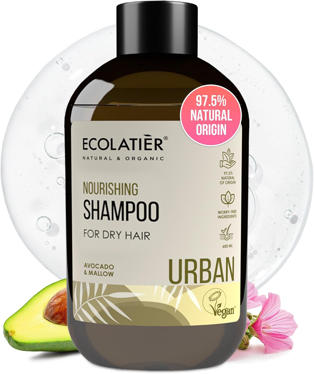 Ecolatier Nourishing Shampoo for Dry Hair 600ml
