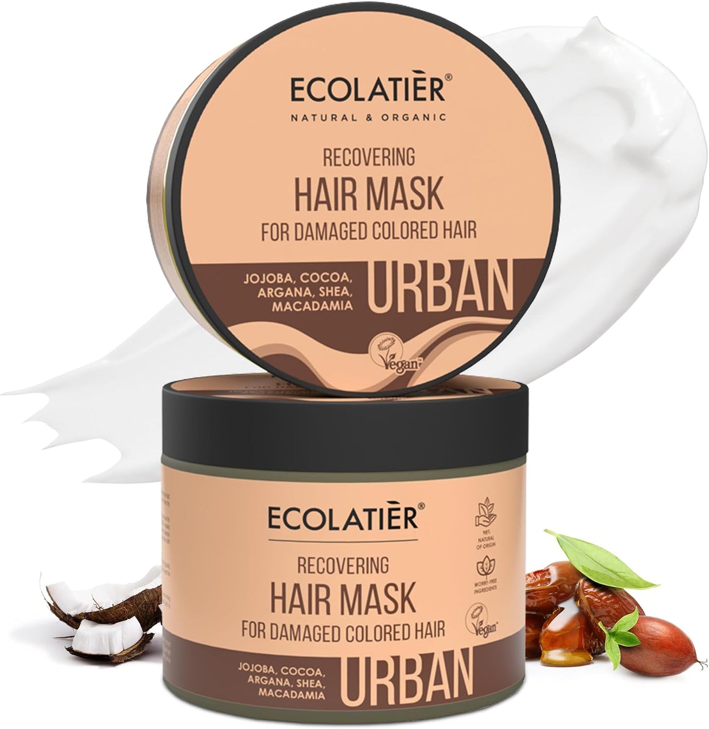 Ecolatier Recovering Hair Mask for Damaged & Colored Hair 380ml