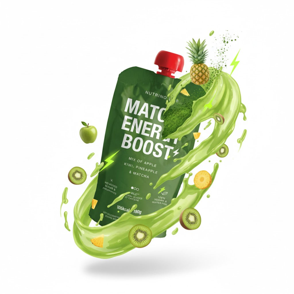 Nutrino Lab Matcha Energy Boost – Mix of Apple, Kiwi, Pineapple & Matcha 180g