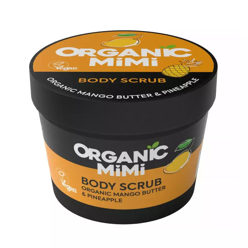 Organic Mimi Mango & Pineapple Body Scrub 120g