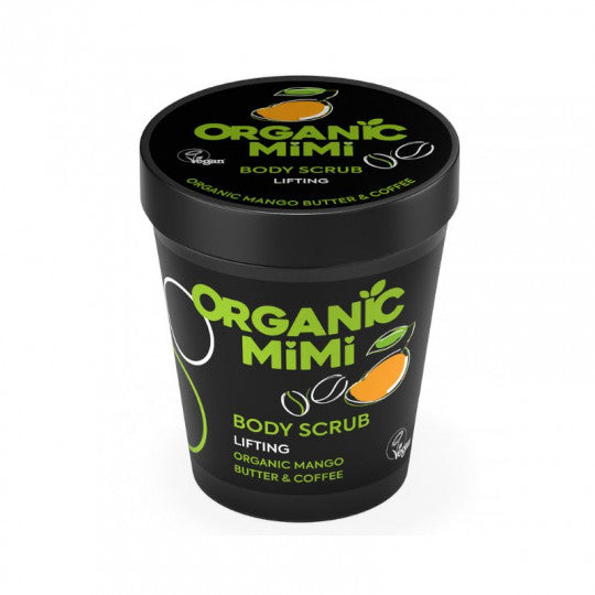 Organic Mimi Lifting Mango & Coffee Body Scrub 250g