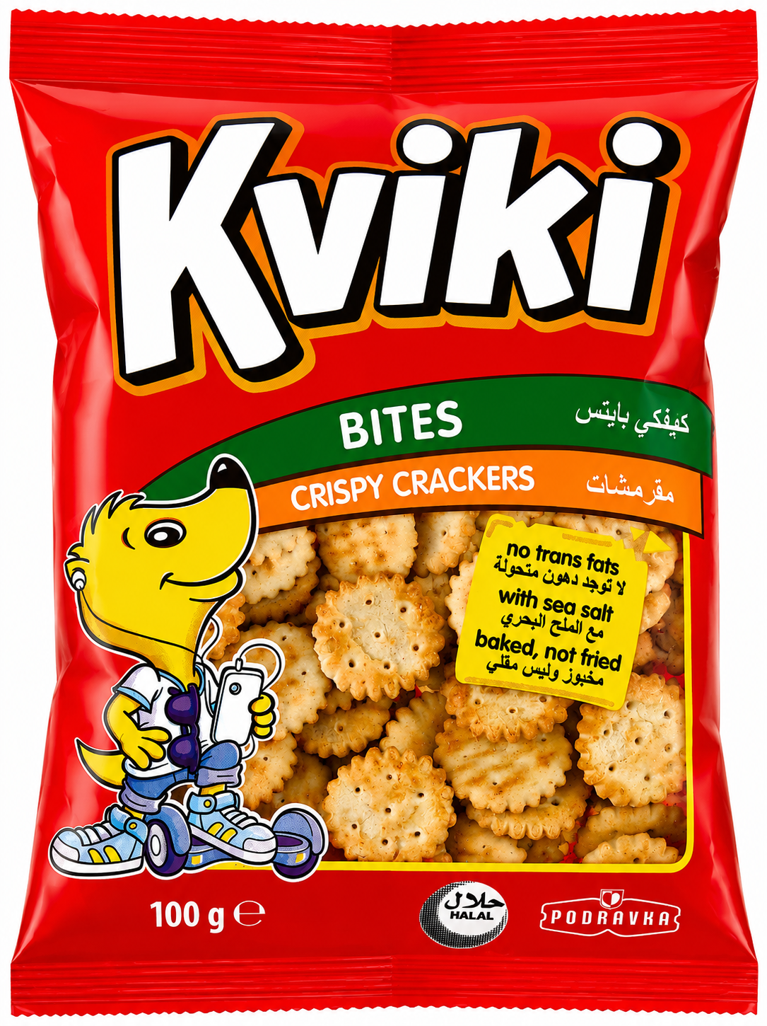KVIKI BITES baked not fried 100G