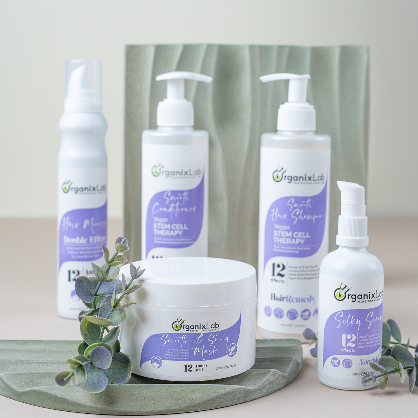 Organixlab Hair Kit – Complete 6-Step Professional Hair Car
