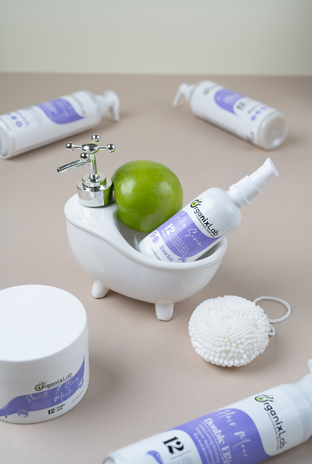 Organixlab Hair Kit – Complete 6-Step Professional Hair Car