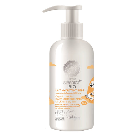 Little Siberica Organic Baby Moisturizing Milk 250ml