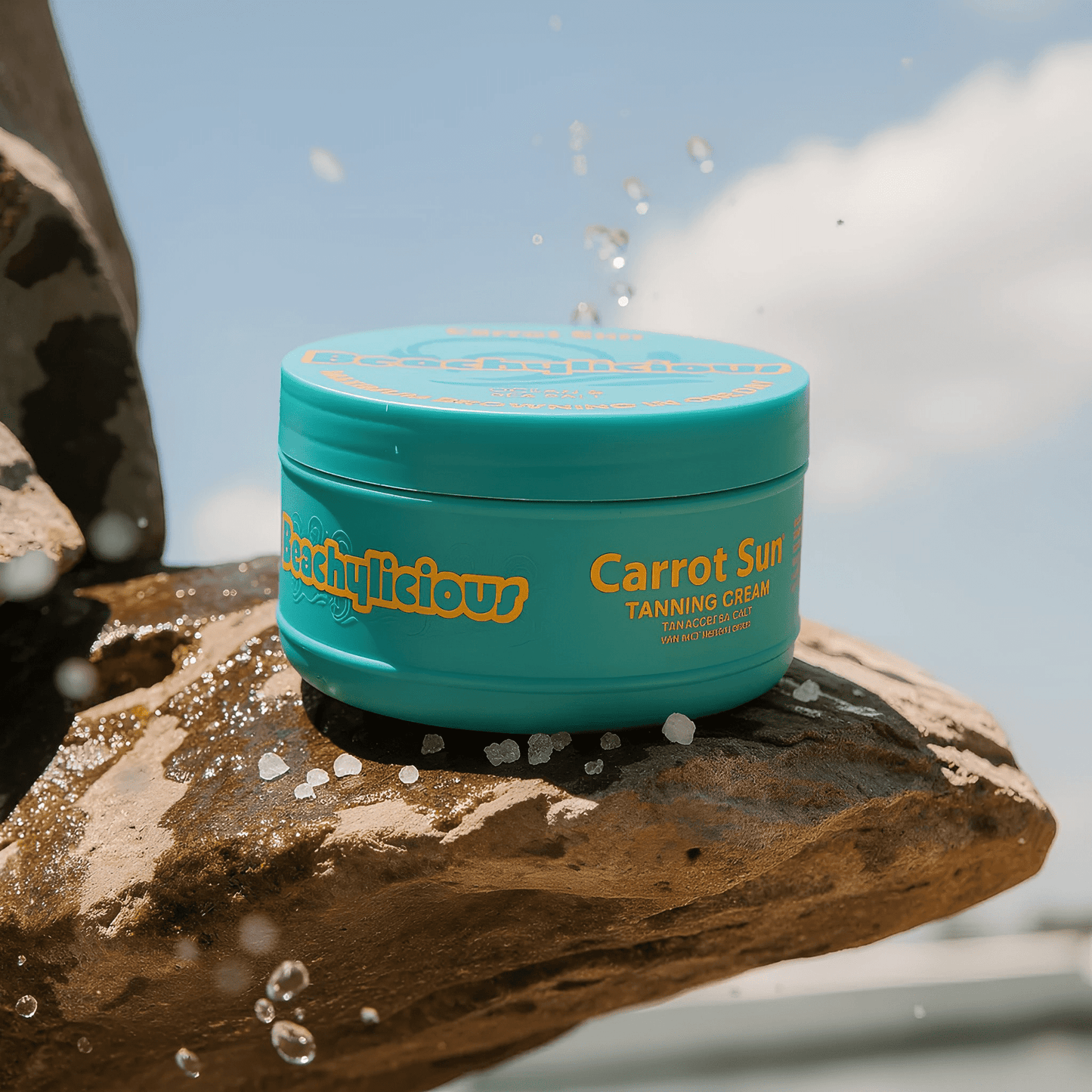 Carrot sun – Beachylicious – Ocean & Sea Salt Tanning Cream 350ml