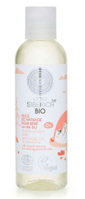 Little Siberica Organic Baby Massage Oil 200ml