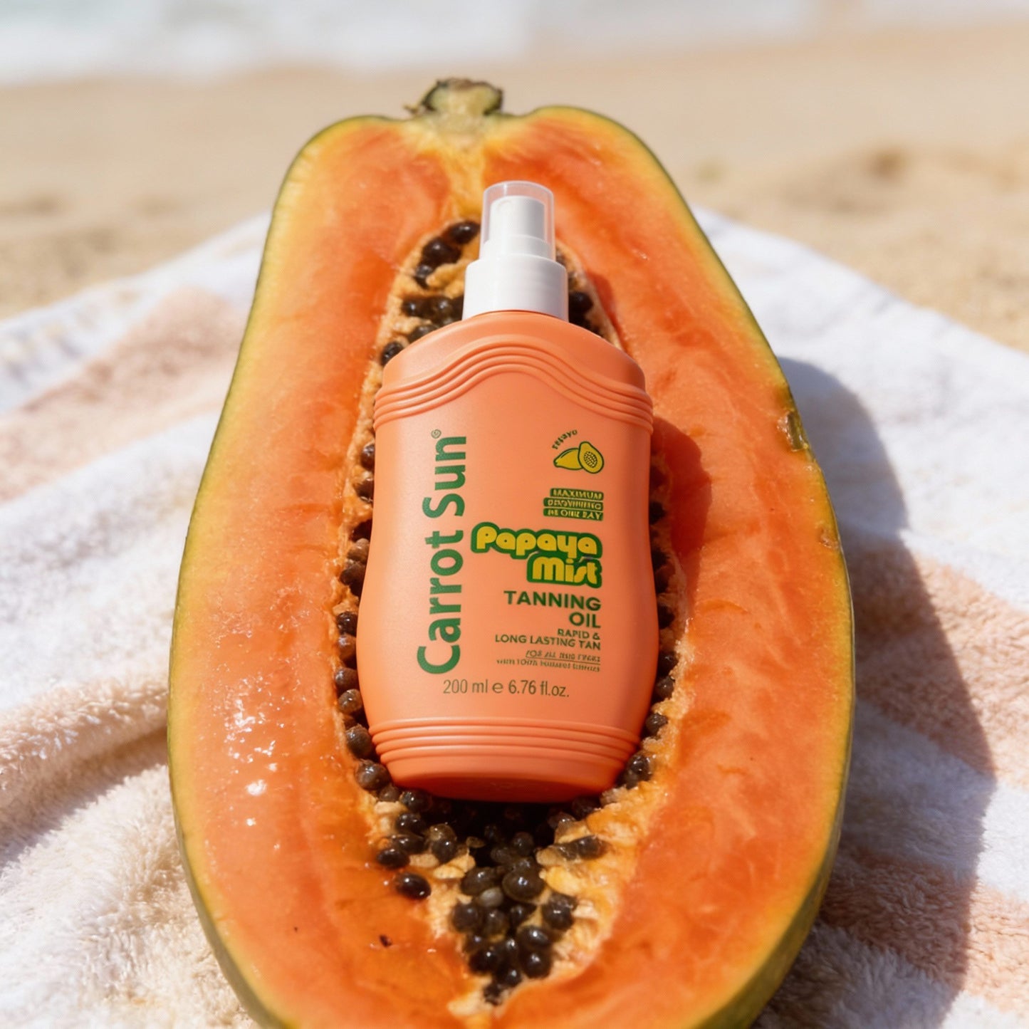 Carrot sun – Papaya Mist Richness – Papaya Tanning Spray 200ml