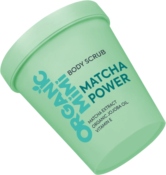 Organic Mimi Matcha Power Body Scrub 250g
