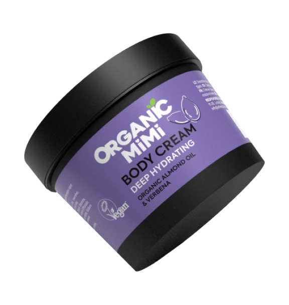 Organic Mimi Deep Almond & Verbena Hydrating Body Cream 100ml