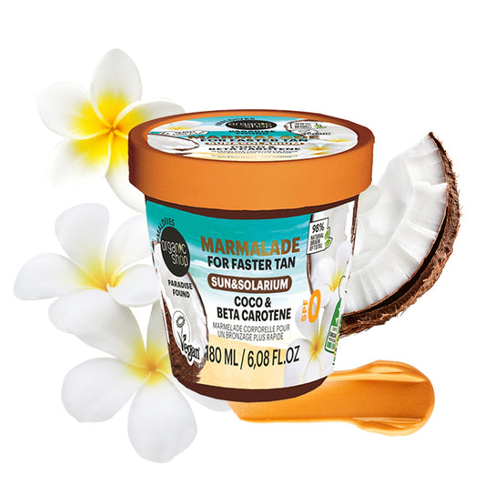 Organic Shop Paradise Found Body Marmalade For Faster Tan Coco & Beta Carothene, 180 ml