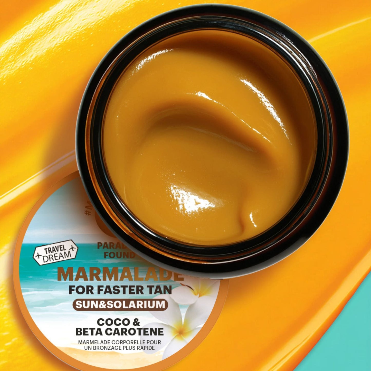 Organic Shop Paradise Found Body Marmalade For Faster Tan Coco & Beta Carothene, 180 ml