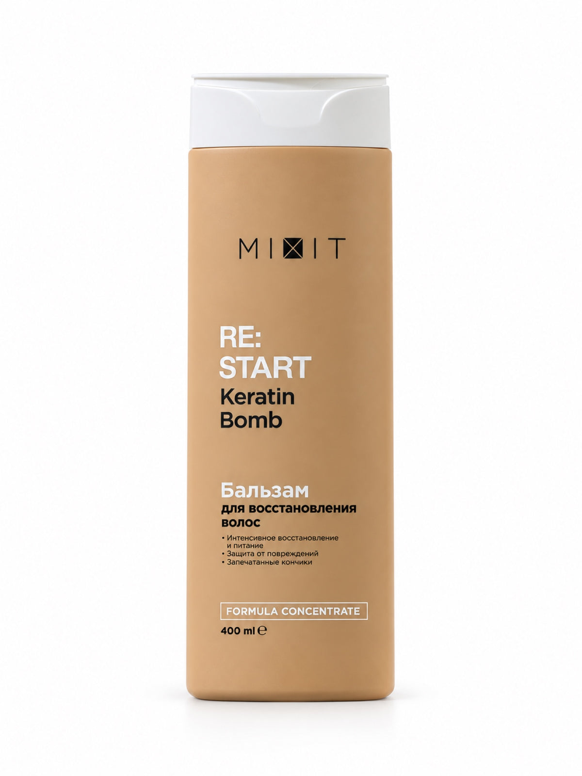 Mixit "Restart" keratin bomb instant smoothing and restoring conditioner 400ml