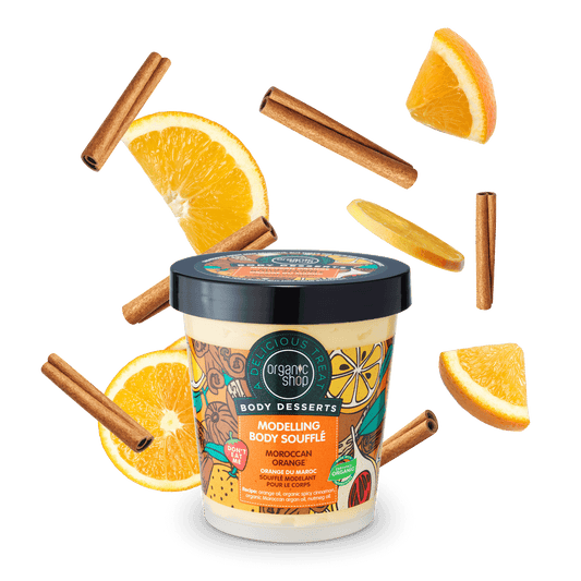 Organic Shop Body desserts Moroccan Orange Modelling Body Souffle 450ml