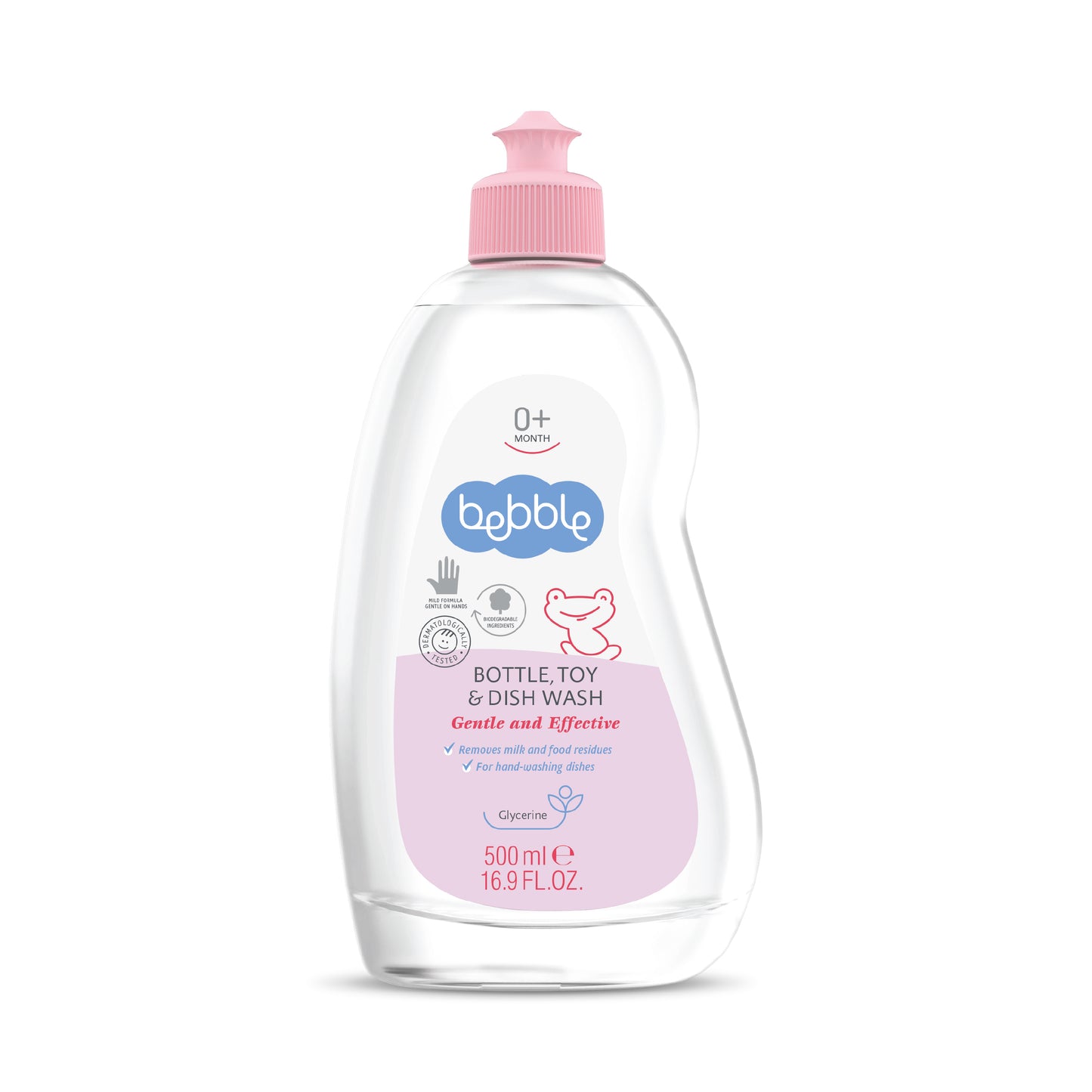 Bebble Bottle Toy & Dish Wash 500 ml