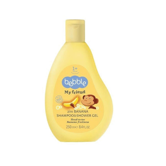 Bebble My Friend 2in1 Banana Shampoo & Shower Gel 250 ml