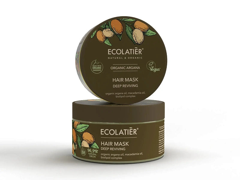 Ecolatier Deep Reviving Hair Mask with Organic Argan 250ml