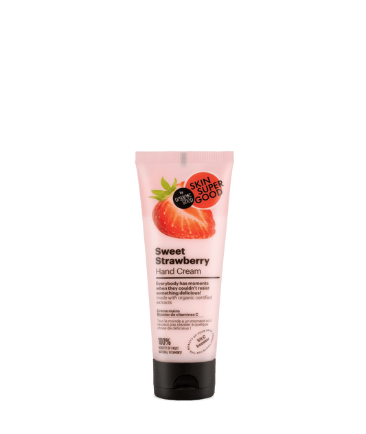 Organic Shop SSG Sweet Strawberry Hand Cream. Vit C Booster