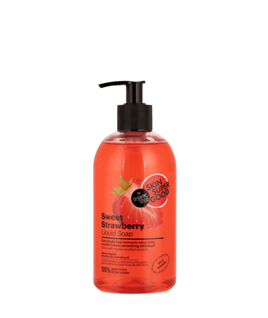 Organic Shop Skin Super Good Sweet Strawberry Liquid Soap 500ml