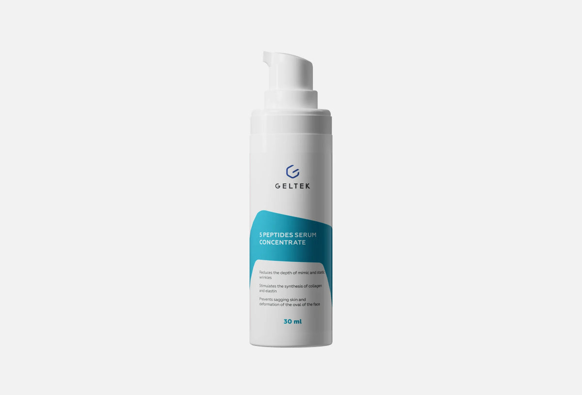 Geltek 5 Peptides Serum Concentrate, 30ml
