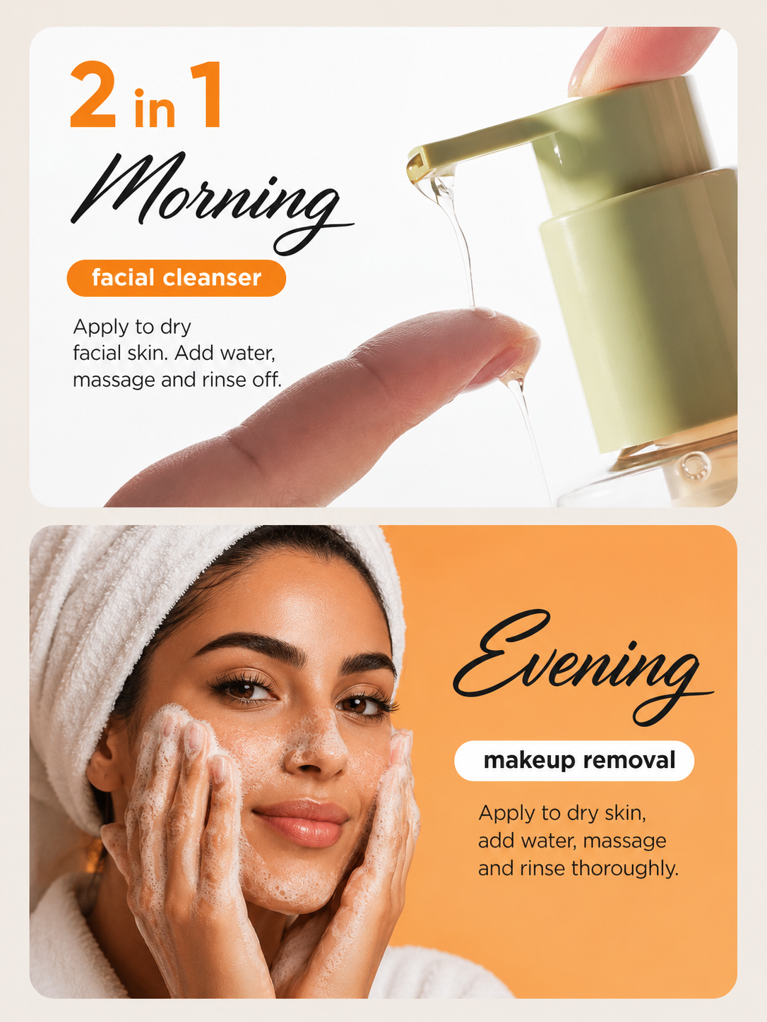 Mango hydrophilic gel-oil hydrating cleanser 150ml