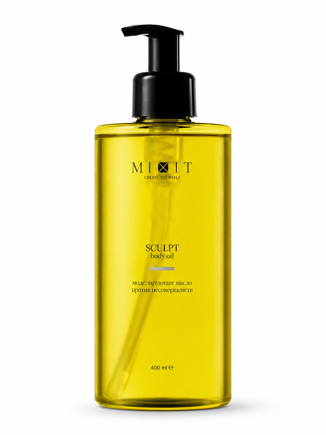 Mixit Sculpting body oil for even complexion and stretch marks 400ml