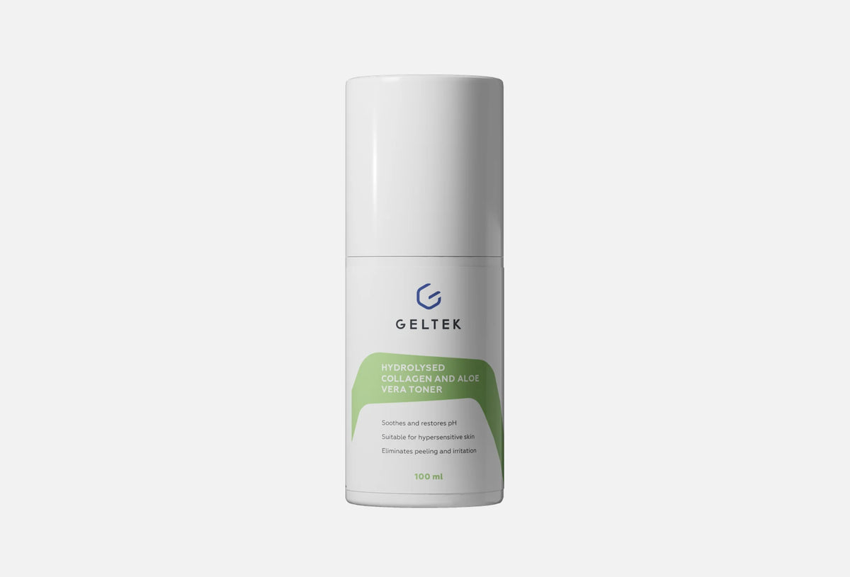 Geltek Hydrolysed Collagen and Aloe Vera Toner ,  100ml