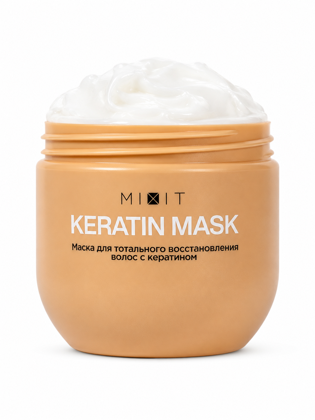 Mixit "Restart" keratin bomb express smoothing and restoring mask 400ml