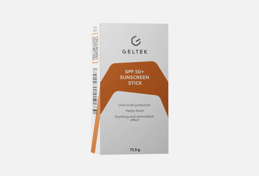 Geltek SPF 50+ Sunscreen Stick , 17,5 g