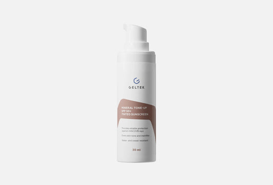 Geltek Mineral Tone-Up SPF 50+ Tinted Sunscreen — Pink Ivory, 30