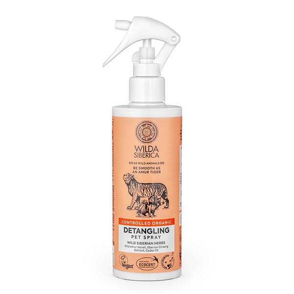 WILDA SIBERICA. СONTROLLED ORGANIC "DETANGLING" PET SPRAY, 250 ML