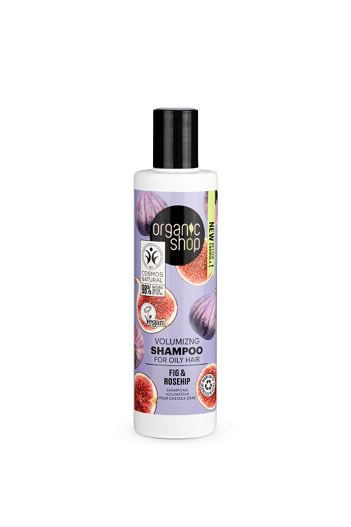 OS Volumizing Shampoo for Oily Hair Fig and Rosehip, 280 ml