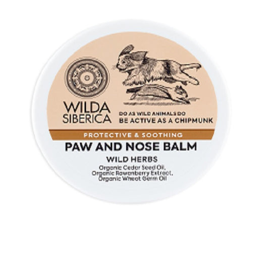 WILDA SIBERICA. PROTECTIVE & SOOTHING PAW AND NOSE BALM, 40 G