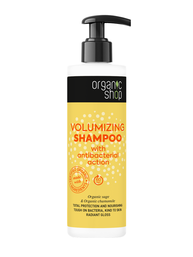 Organic Shop. Volumizing shampoo, 280 ml