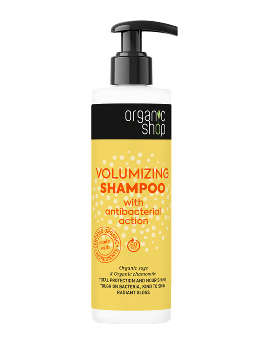 Organic Shop. Volumizing shampoo, 280 ml