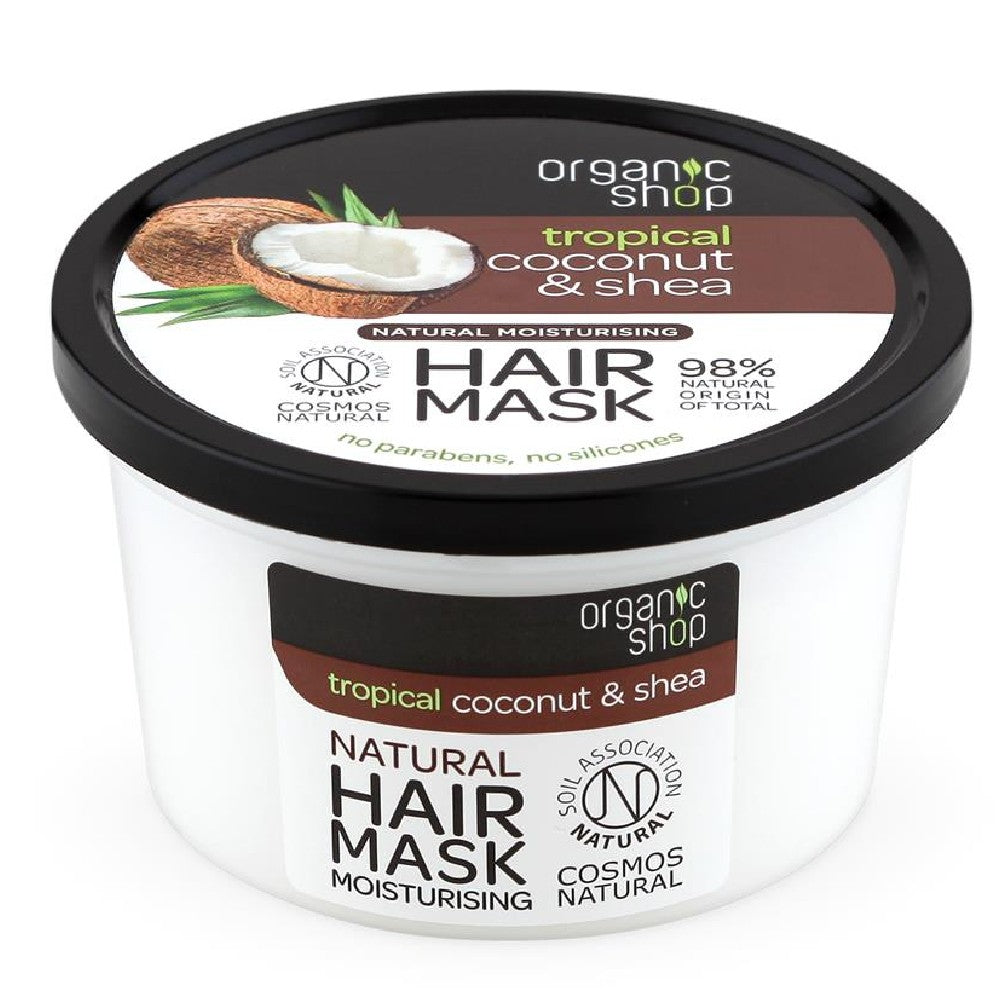 Organic Shop Coconut & Shea hair mask, 250 ml