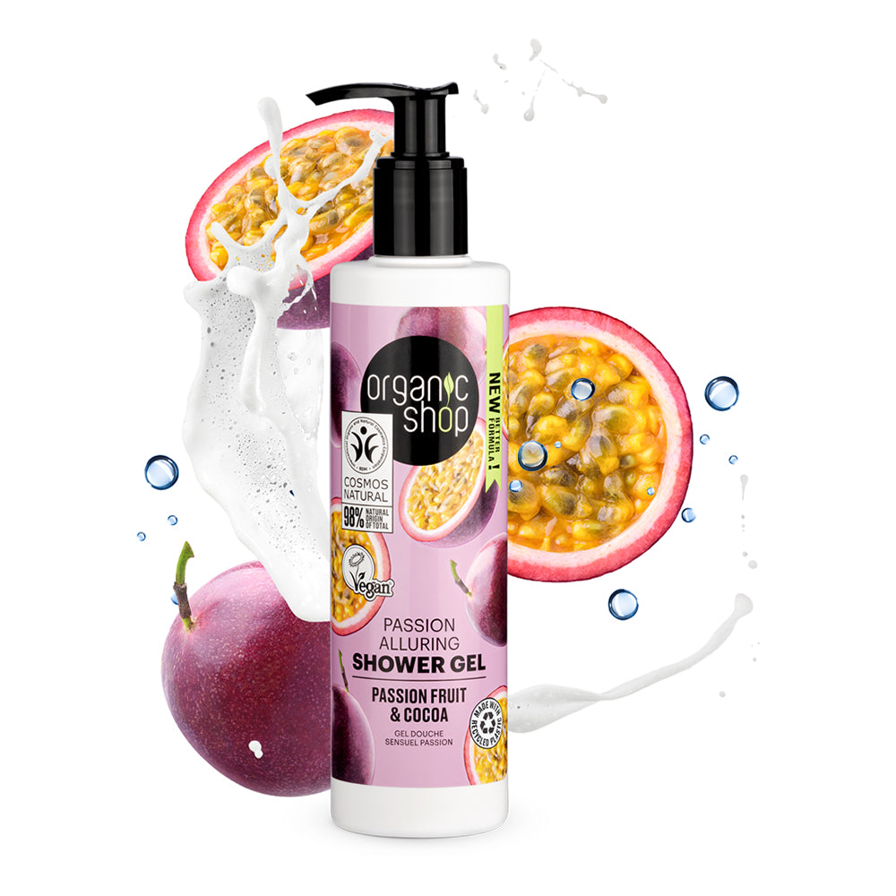 OS Passion Alluring Shower Gel Passion fruit and cocoa, 280 ml