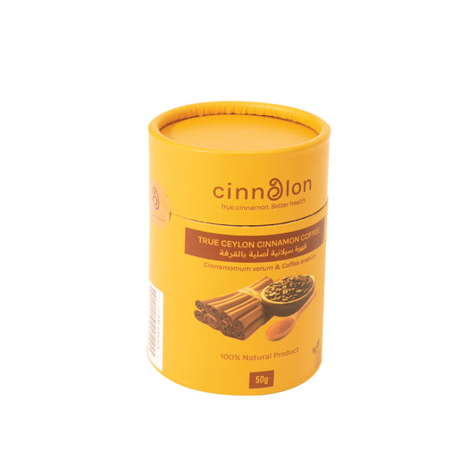 CINNALON Cinnamon Coffee, 50g – Premium 100% Arabica Coffee