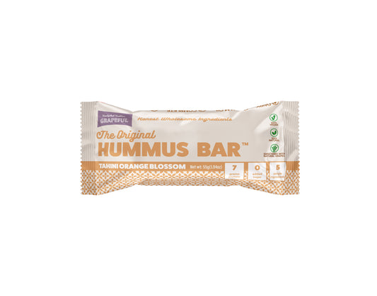 Grapeful Vegan Hummus Bar - Tahini Orange Blossom 55G