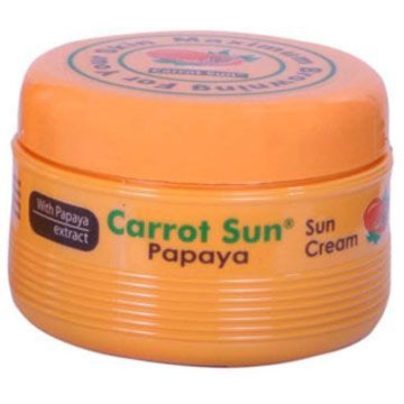 Carrot Sun Taning Cream Papaya 350ML