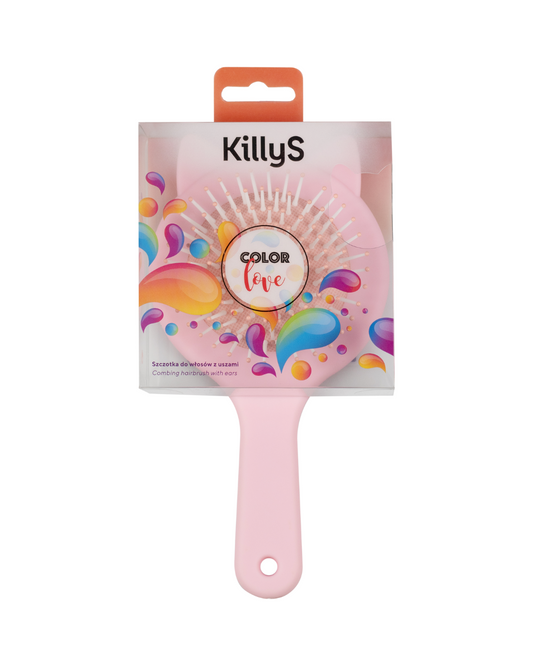 Killys Hairbrush With Cat Ears, Super Soft Touch