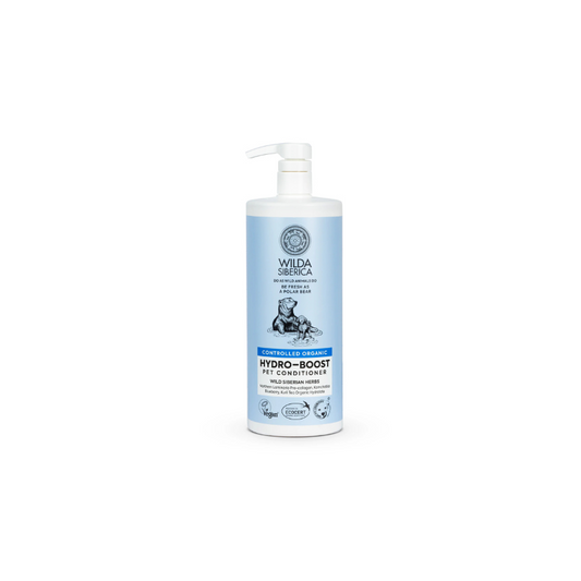 WILDA SIBERICA. СONTROLLED ORGANIC "HYDRO-BOOST" PET CONDITIONER, 400 ML