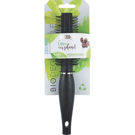 Killys Biodegradabe Hairbrush Made Of Coffee Grounds - Modeling